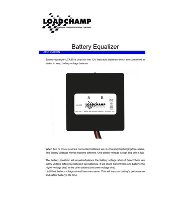 Battery Balancer LCAS5| battery-expert.gr