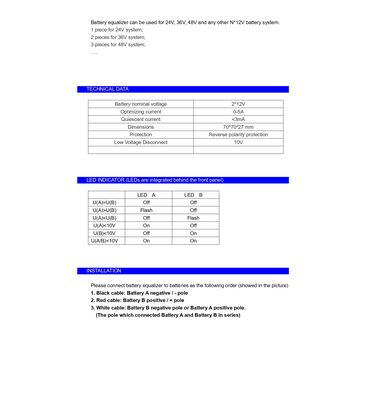 Battery Balancer LCAS5| battery-expert.gr