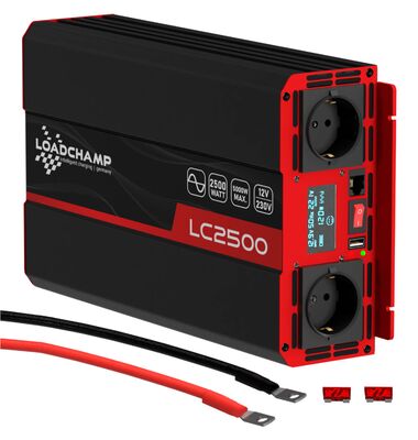 Inverter Καθαρού Ημιτόνου 2500W 12V Μονοφασικό| battery-expert.gr